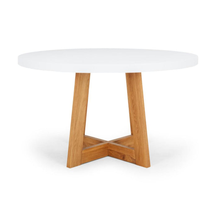 Furniture By Design Echo Concrete Rd Dining Table 130 PLMARTAB130_1