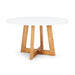 Furniture By Design Echo Concrete Rd Dining Table 130 PLMARTAB130_3