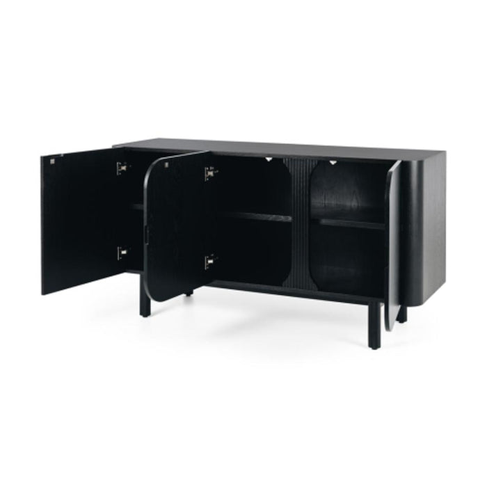 Furniture By Design Sirocco Sideboard (Black Oak) PLSIRSIDEB
