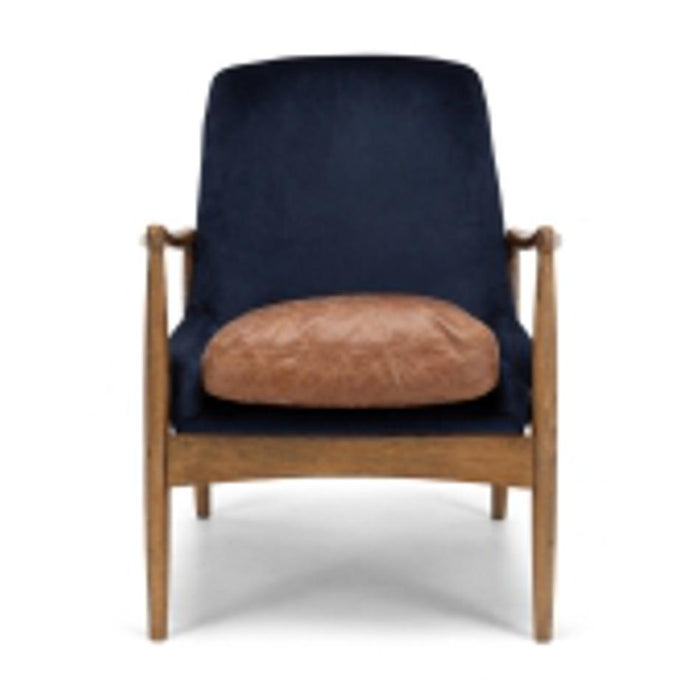 Furniture By Design Steiner Armchair Velvet Dark Blue PLSTEVEL_2