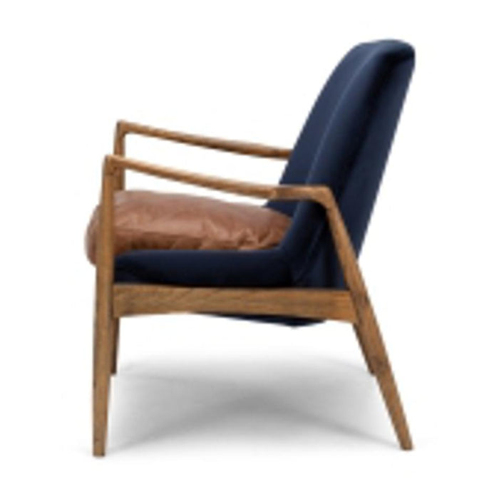 Furniture By Design Steiner Armchair Velvet Dark Blue PLSTEVEL_3