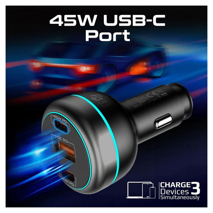 Promate 230W Rapidcharge Car Charger POWERDRIVE-230