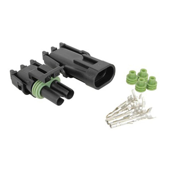 Electus Automotive Waterproof Fs Plug And Socket Set - 2 Way PP2160