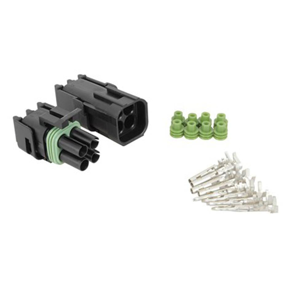 Waterproof Automotive Plug & Socket Set - Electus 4 Way — Folders