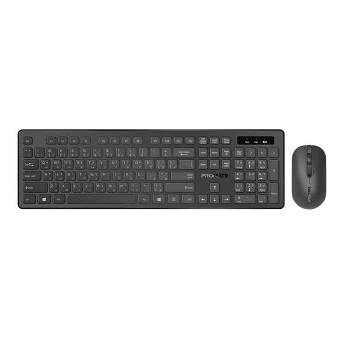 Promate Super Slim Wireless Keyboard & Mouse Combo. PROCOMBO-13