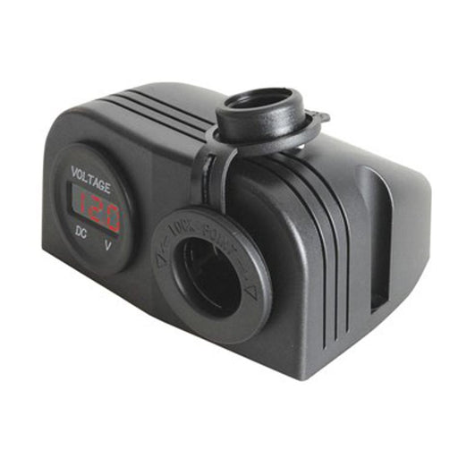 Electus Marine Grade Lighter Socket And Led Voltmeter PS2024_1