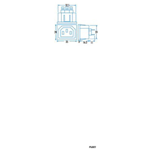 Electus Iec Chassis Power Socket Female PS4002_2
