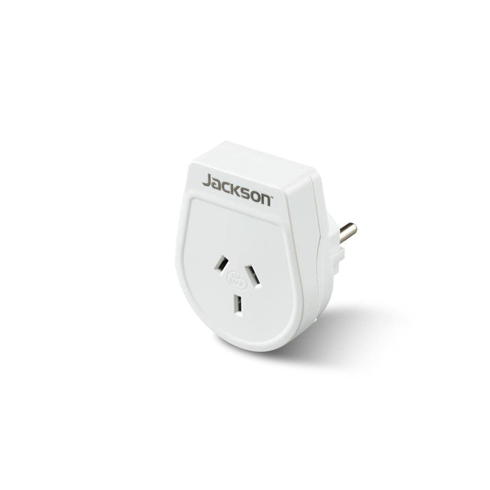 Jackson Slim Outbound Travel Adaptor For Use In Europe/Bali. PTA8810M