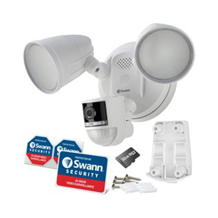 Swann 4K Floodlight Security Camera Swifi-4Kflocam QC9136