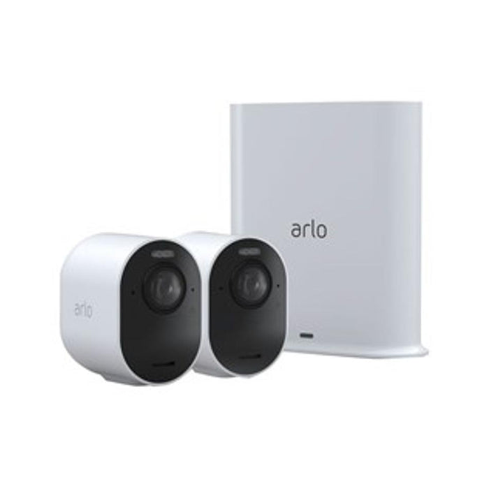 Arlo Ultra 4K Battery Powered Bullet Spotlight Camera 2 Pack QC9212