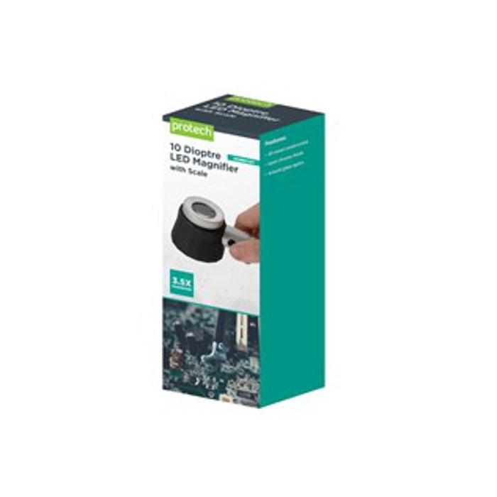 Electus 10 Dioptre Led Magnifier With Scale QM3539_3
