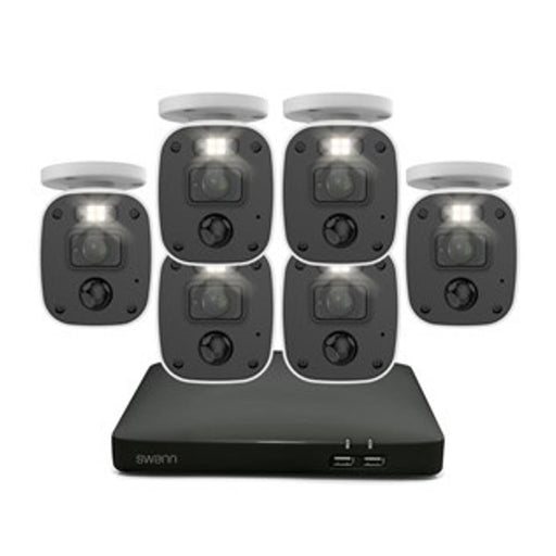 8Ch 2K Dvr Security System Kit With 6 X 2K Bullet Cameras Swdvk-8468062Kmqb-Au_1