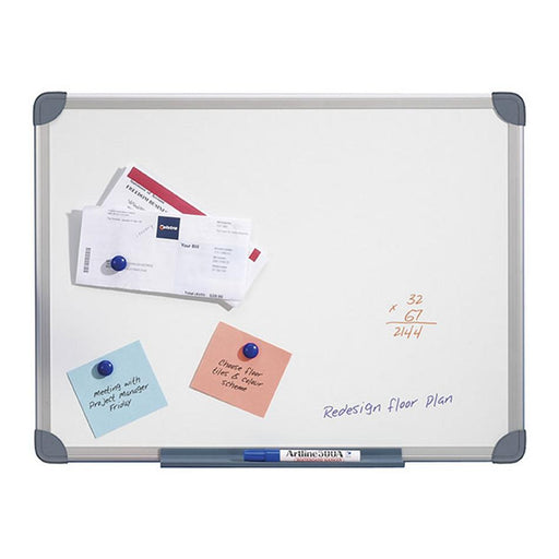 Quartet 1200x900mm Magnetic Whiteboard QTMG1209R_1