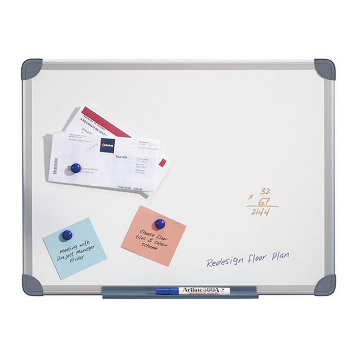 Quartet 1200x900mm Magnetic Whiteboard QTMG1209R_1