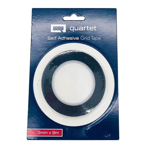 Quartet 3mm Black Crepe Geotape P73081 - Removable Adhesive_1