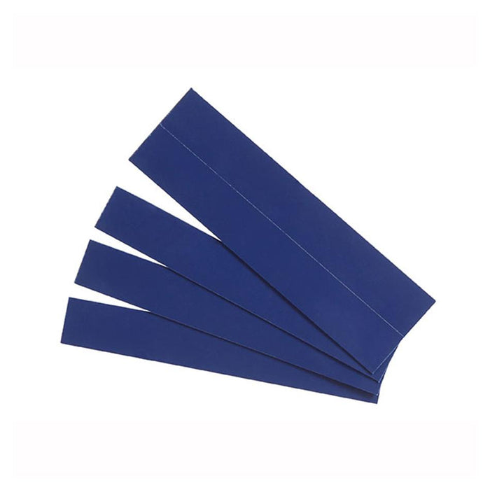 Quartet Magnetic Strips 22x150mm Blue Pk25 QTMBS6_1