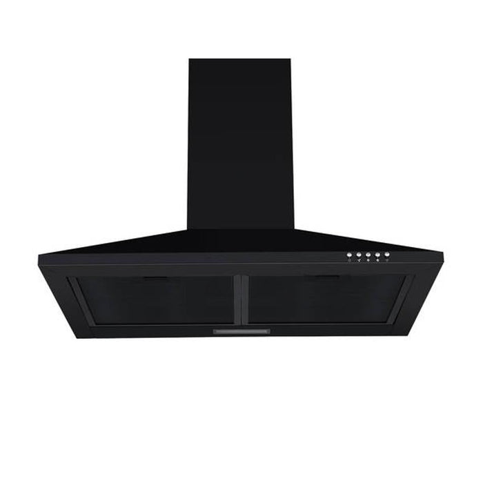 Parmco 600mm Canopy Rangehood, Black, 500m³/h, RC6B500_1