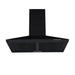 Parmco 600mm Canopy Rangehood, Black, 500m³/h, RC6B500_1