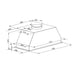 Parmco 750mm Integrated Rangehood 1000m³/h RT75B1000_2