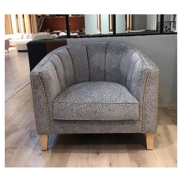 Rembrandt Buckingham Armchair Grey Fabric MY3242_3