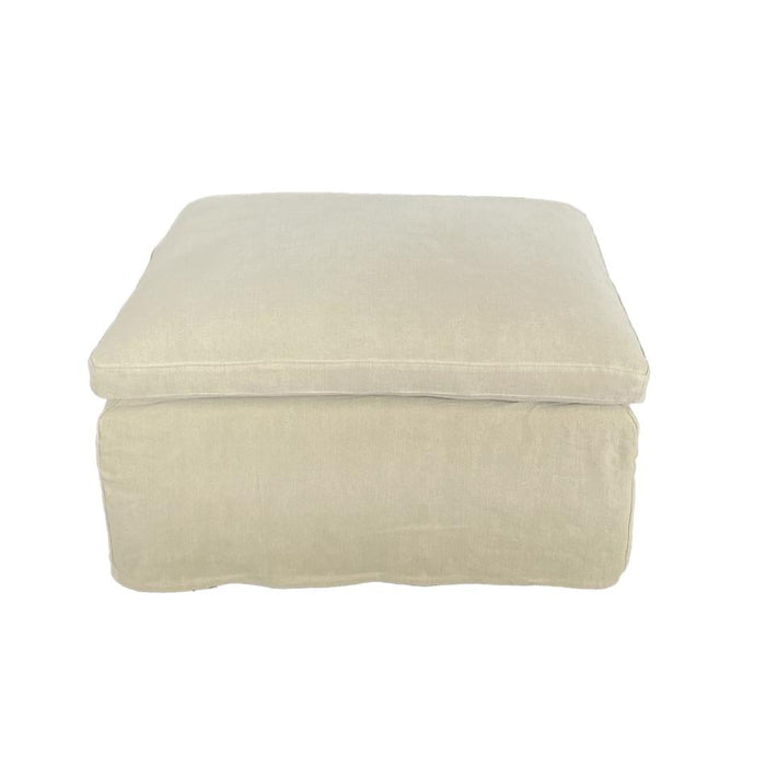 Rembrandt Carlton Ottoman - Plush Hemp Upholstery KB9080_2