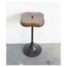 Rembrandt Clover Side Table with Glass Lid - WalnutBlack_1