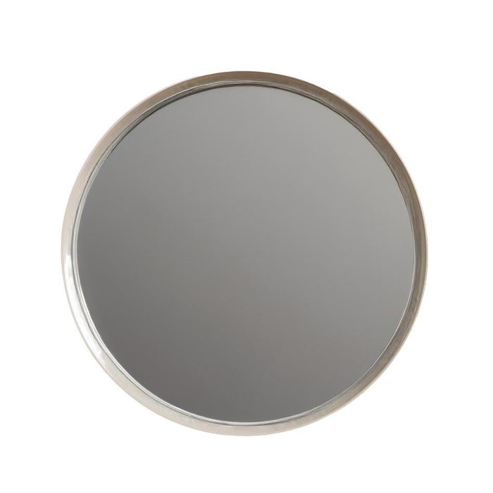 Rembrandt Cream Round Mirror with Minimal Frame TS7001_1