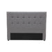 Rembrandt Crest Tufted Headboard - DoubleQueen Charcoal_1