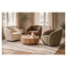 Rembrandt Crown Swivel Chair - BrownBlack, 360° Comfort_6
