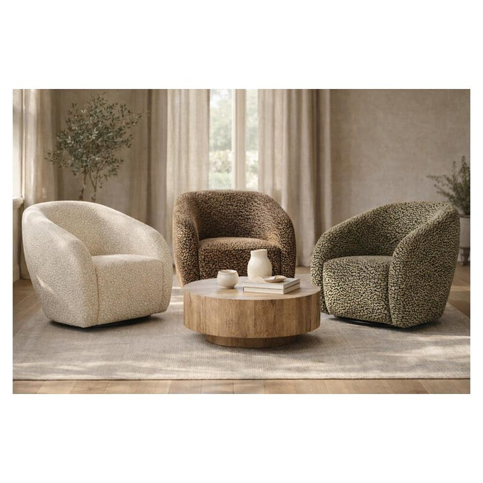 Rembrandt Crown Swivel Chair - BrownBlack, 360° Comfort_7