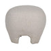 Rembrandt Elle Ottoman - Eggshell Plush Accent LA2034_3