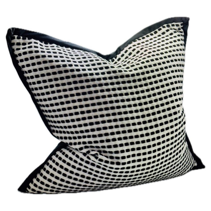 Rembrandt Jacquard Cushion Cover - Black & White CO4018_1