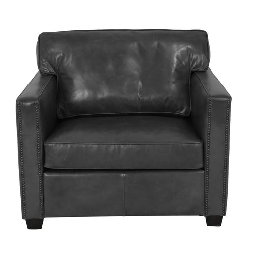 Rembrandt Madison Square Leather Armchair - Belon Black_2