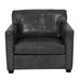 Rembrandt Madison Square Leather Armchair - Belon Black_2
