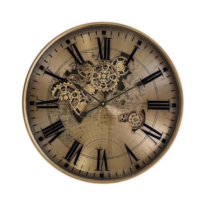 Rembrandt Oval Gear Clock with Exposed Mechanism KA8010_1