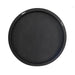 Rembrandt Round Mirror Black Oak & Gold 800mm EM8006_3