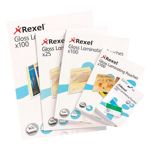 Rexel A3 Laminating Pouches 75 Micron Pack of 25 41617_1