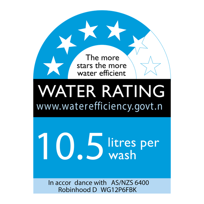 Robinhood 60cm Freestanding Dishwasher Black DWG12P6FBK_3