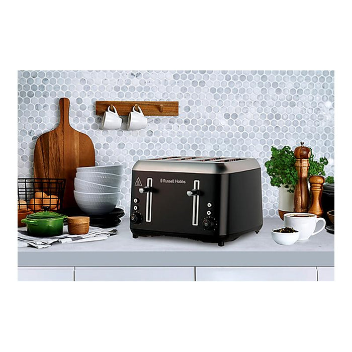 Russell Hobbs Addison 4 Slice Toaster - Matte Black RHT514BLK_2