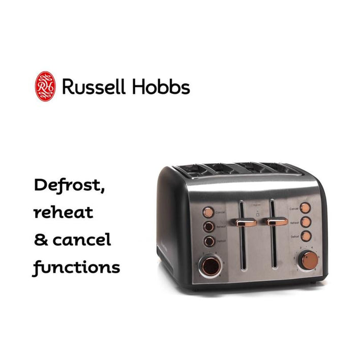 Russell Hobbs Brooklyn 4 Slice Toaster - Copper RHT94COP_6