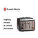 Russell Hobbs Brooklyn 4 Slice Toaster - Copper RHT94COP_6