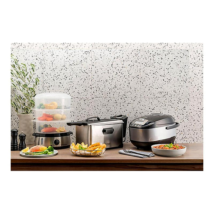 Russell Hobbs Cook@Home Food Steamer - Stainless Steel RHSTM3_3