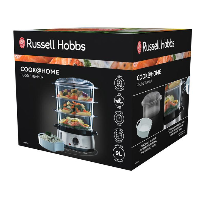 Russell Hobbs Cook@Home Food Steamer - Stainless Steel RHSTM3_4
