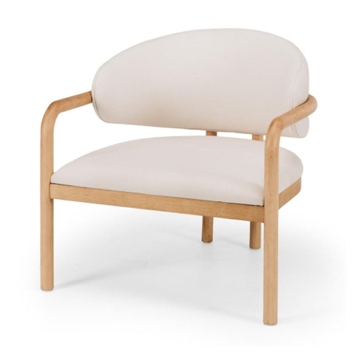 Furniture By Design Palermo Armchair Chair Beige/white SHPALARB_2