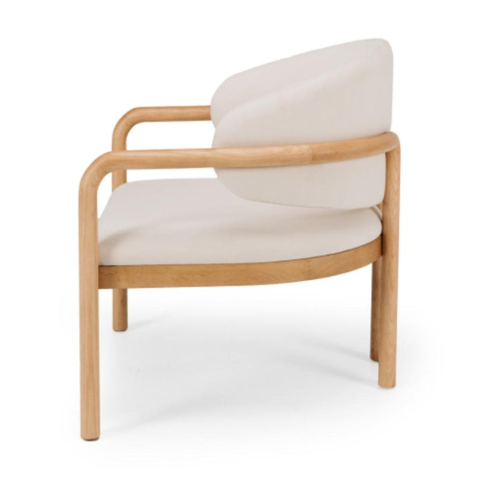 Furniture By Design Palermo Armchair Chair Beige/white SHPALARB_3