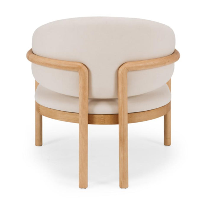 Furniture By Design Palermo Armchair Chair Beige/white SHPALARB_4