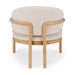 Furniture By Design Palermo Armchair Chair Beige/white SHPALARB_4