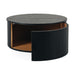 Furniture By Design Palliser Round Coffee Table (Black Oak)_2