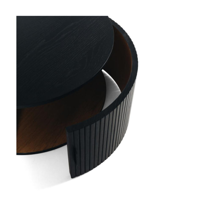 Furniture By Design Palliser Round Coffee Table (Black Oak)_3