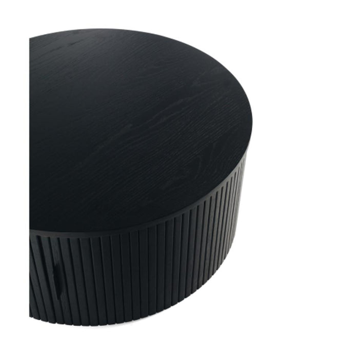 Furniture By Design Palliser Round Coffee Table (Black Oak)_4